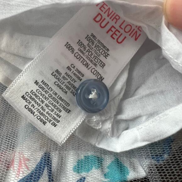 Hatley Girl's Floral Sleeveless Tulle Lined Spring Summer Dress - 3 - Picture 3 of 5